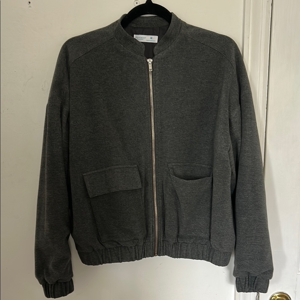 Primark Gray Bomber Jacket